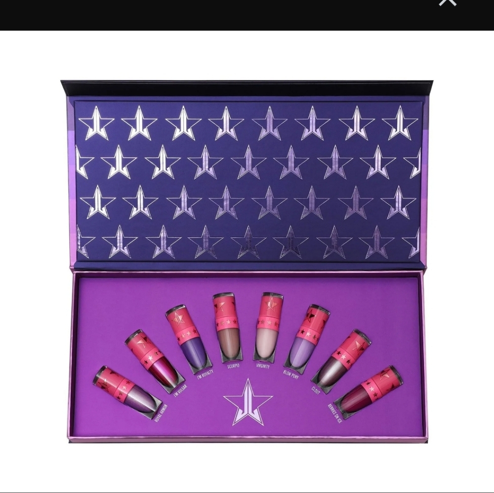 Jeffree Star Liquid Lipstick Mini Collection Queen B$%&h Purples